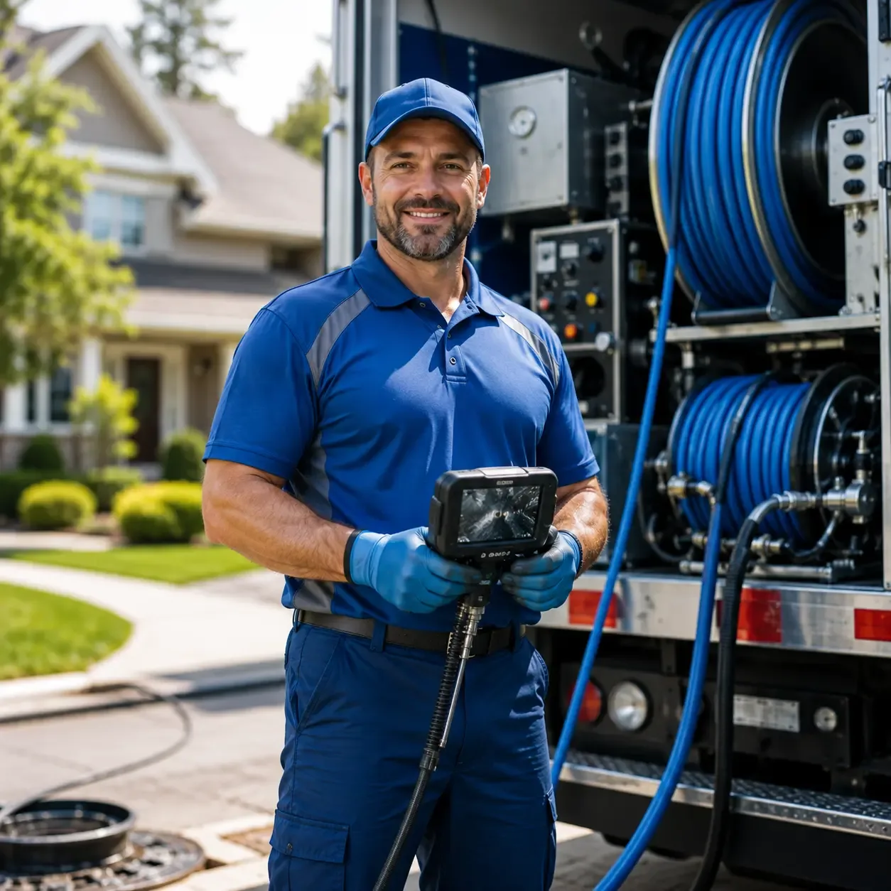 Local outdoor drain cleaning specialists in Fredonia, WI